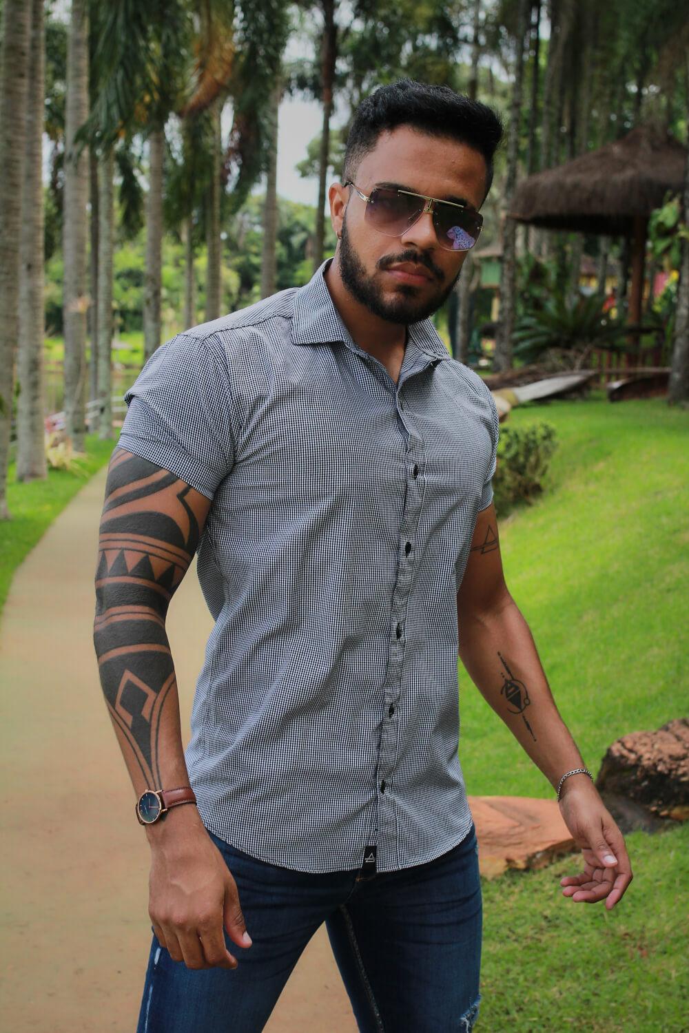 Camisa Slim Fit Ref 211 - invictacamisaria